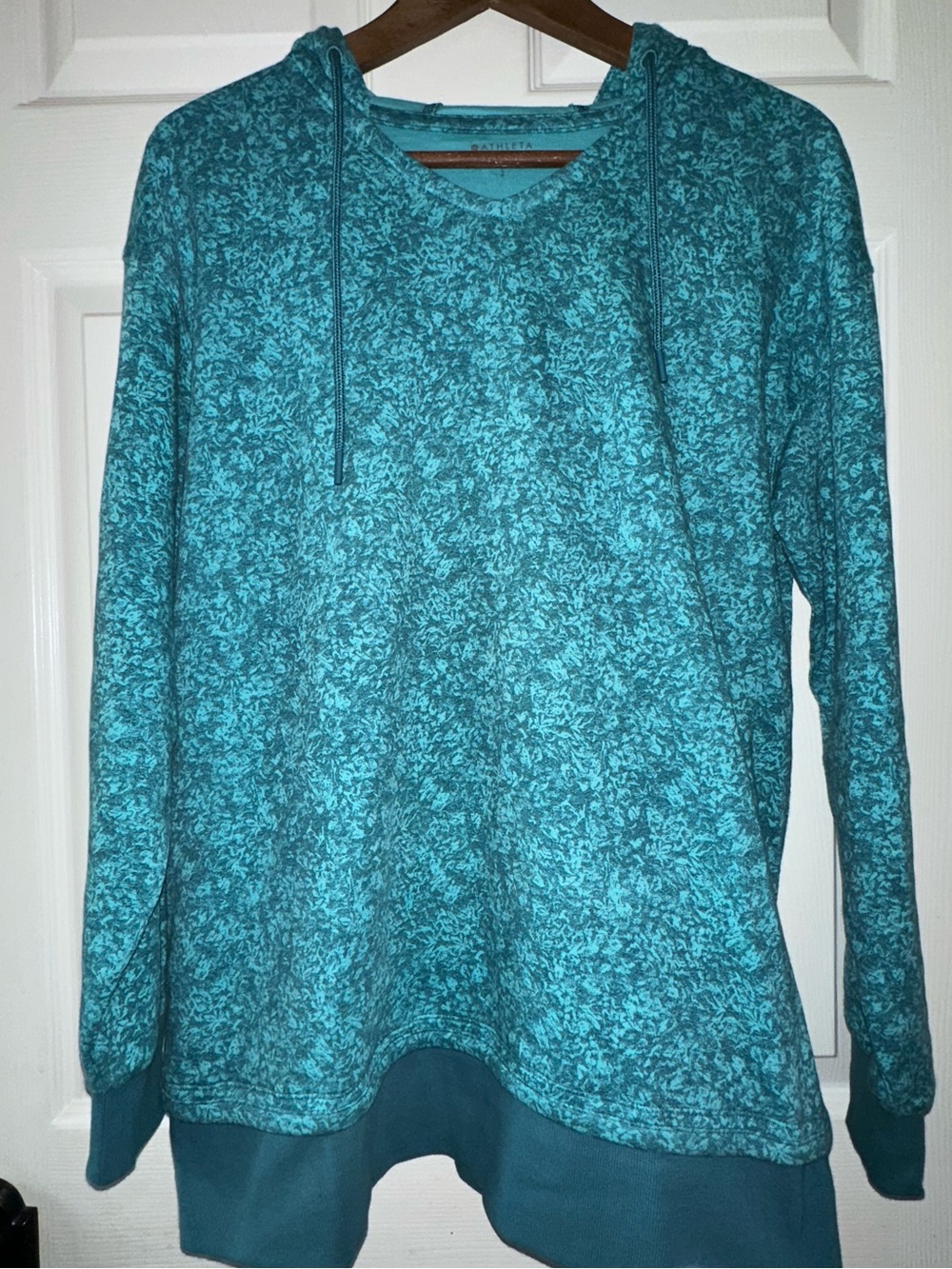 Athleta Sundown Alliance Hoodie Teal Size Small